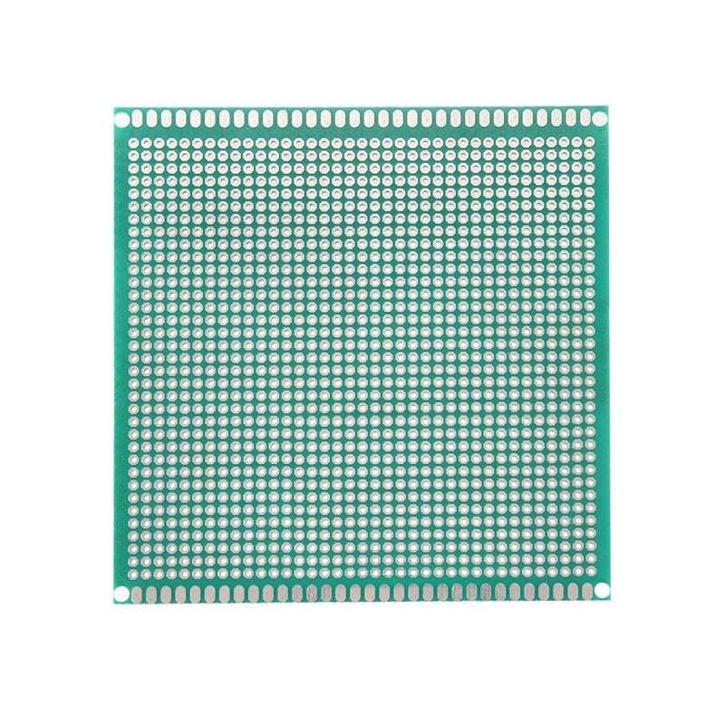 10 x 10 cm Universal PCB Prototype Board Single-Sided 2.54mm Hole Pitch - Electra Traders | Electronic Components & Gadgets India