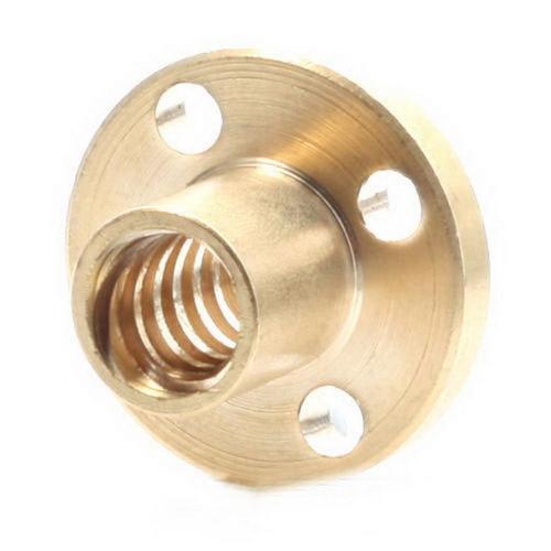 3d Printer CNC Lead Copper Nut for 8mm Screw - Electra Traders | Electronic Components & Gadgets India