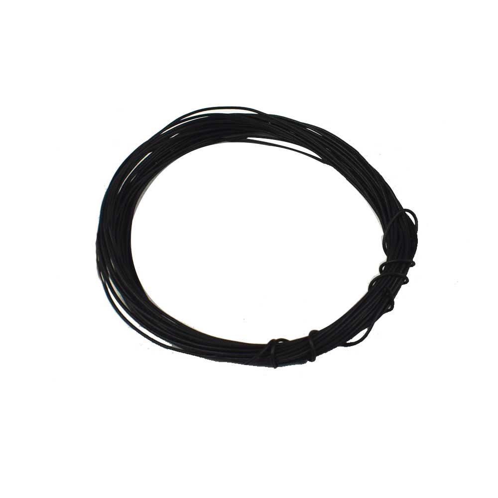1/31 SWG Single Strand Gitti Wire 10 Meter - Black - Electra Traders | Electronic Components & Gadgets India