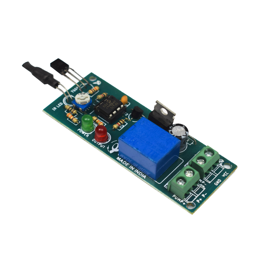 1 Channel IR Relay Control Module With Range Adjuster - Electra Traders | Electronic Components & Gadgets India