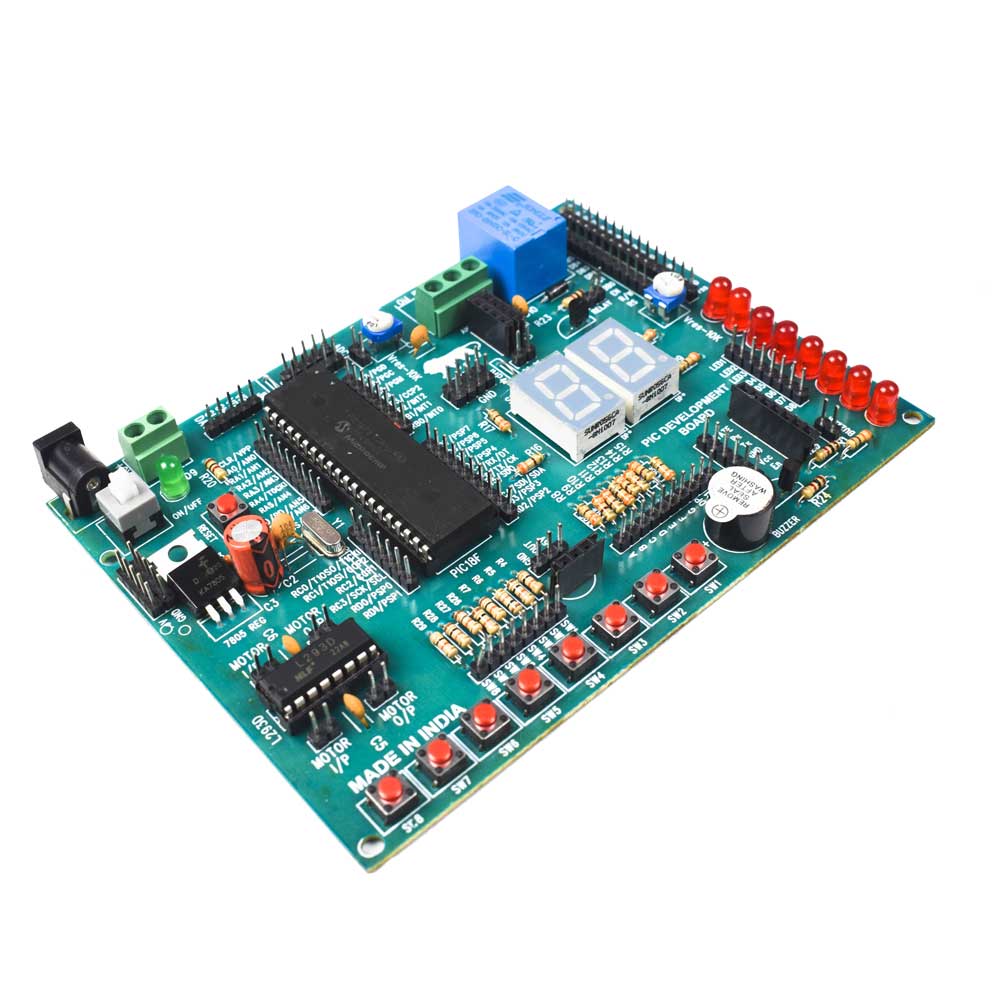 PIC Microcontroller Development Board - Electra Traders | Electronic Components & Gadgets India