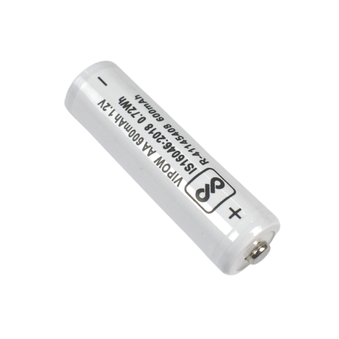Vipow 1.2V 600mAh NiMh AA Battery - Electra Traders | Electronic Components & Gadgets India