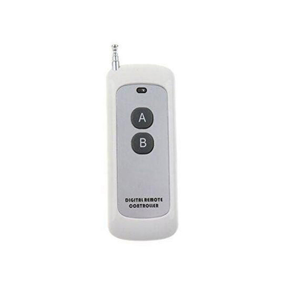 433MHz 2 Button RF Remote Control Switch with Antenna - Electra Traders | Electronic Components & Gadgets India