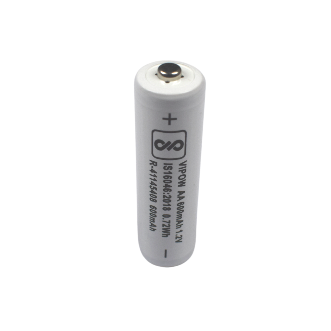 Vipow 1.2V 600mAh NiMh AA Battery - Electra Traders | Electronic Components & Gadgets India