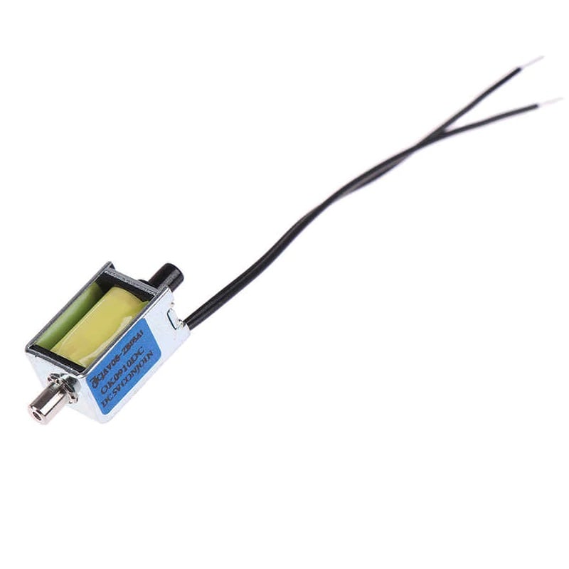 CJAV08-2B05A1 DC 5V 2-Position 2-way Small Mini Electric Solenoid Valve for Air/Gas - Electra Traders | Electronic Components & Gadgets India