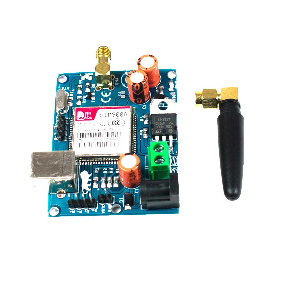SIM900A Simcom GSM/GPRS Module (Make in india) - Electra Traders | Electronic Components & Gadgets India