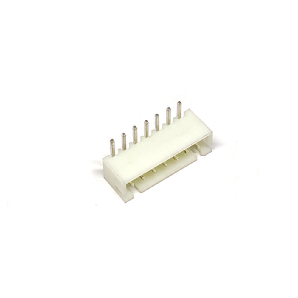 7 Pin JST Connector Male (90 degree) - 2.54mm Pitch - Electra Traders | Electronic Components & Gadgets India
