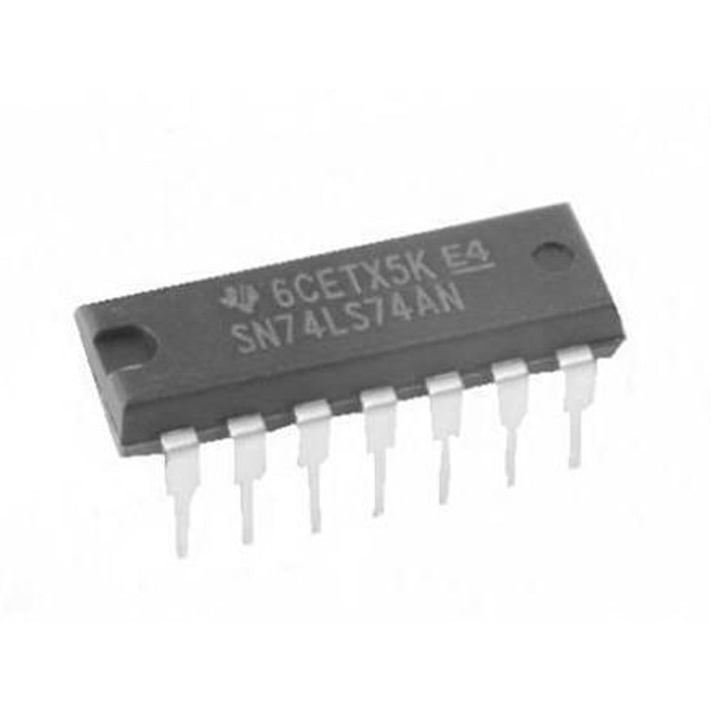74LS74 Two D Flip-Flop IC (7474 IC) DIP-14 Package - Electra Traders | Electronic Components & Gadgets India
