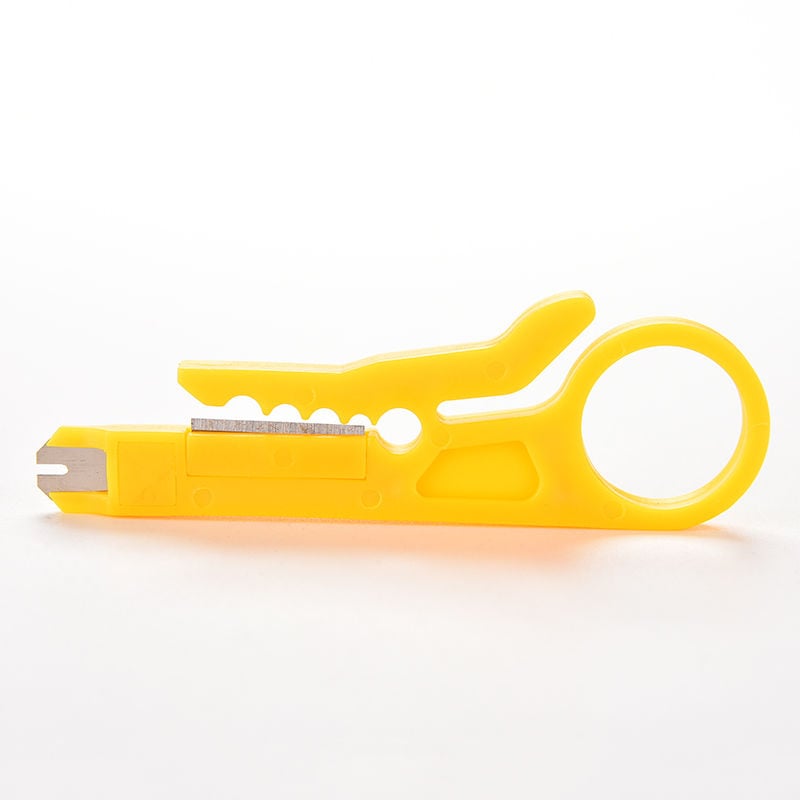 Wire Stripper Flat Nose Cable Cutter with Practical Punch Down Tool - Electra Traders | Electronic Components & Gadgets India