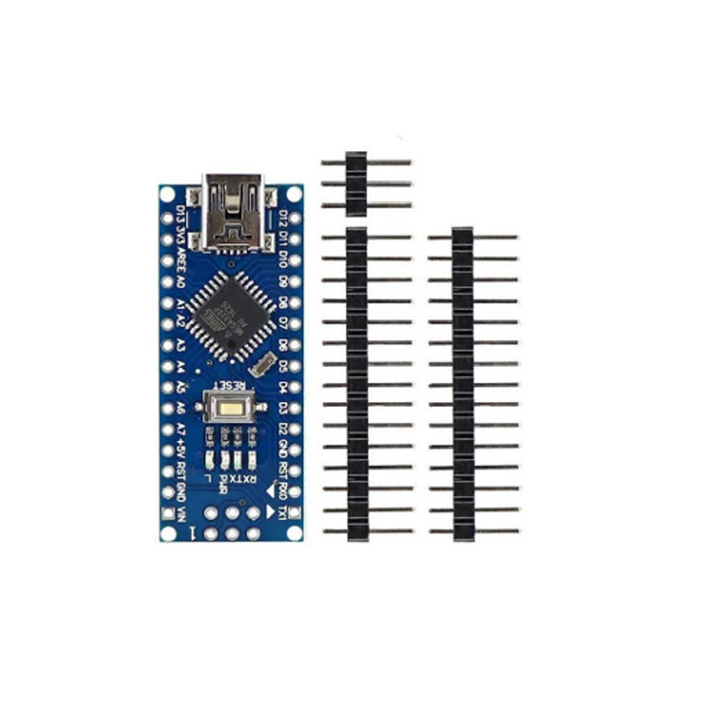Arduino Nano R3 Atmega328P (Pin Unsoldered) - Electra Traders | Electronic Components & Gadgets India
