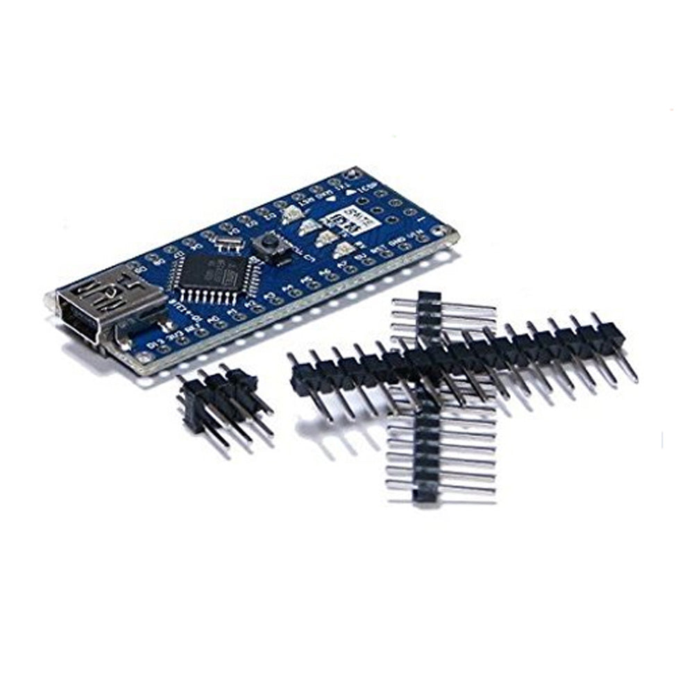 Arduino Nano R3 Atmega328P (Pin Unsoldered) - Electra Traders | Electronic Components & Gadgets India