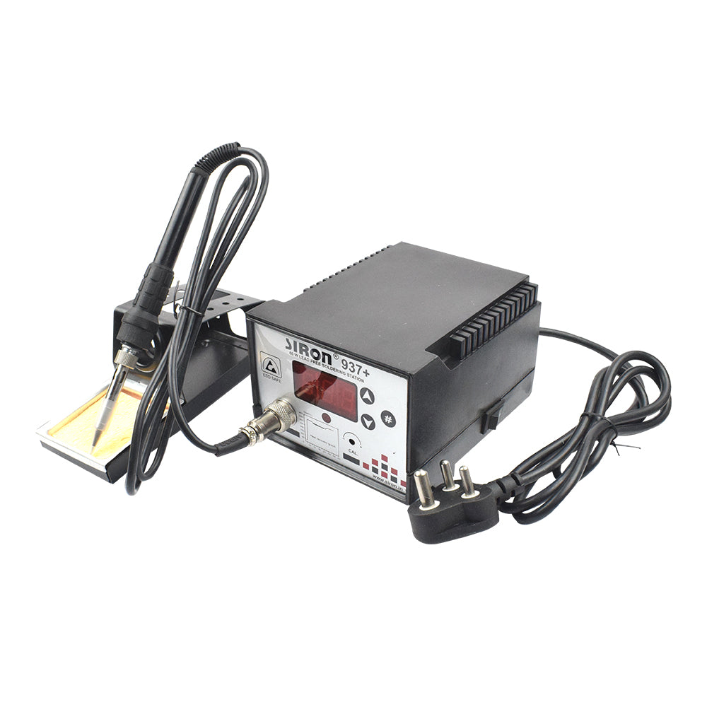 Siron 937+ 60W Digital Soldering Station - Electra Traders | Electronic Components & Gadgets India