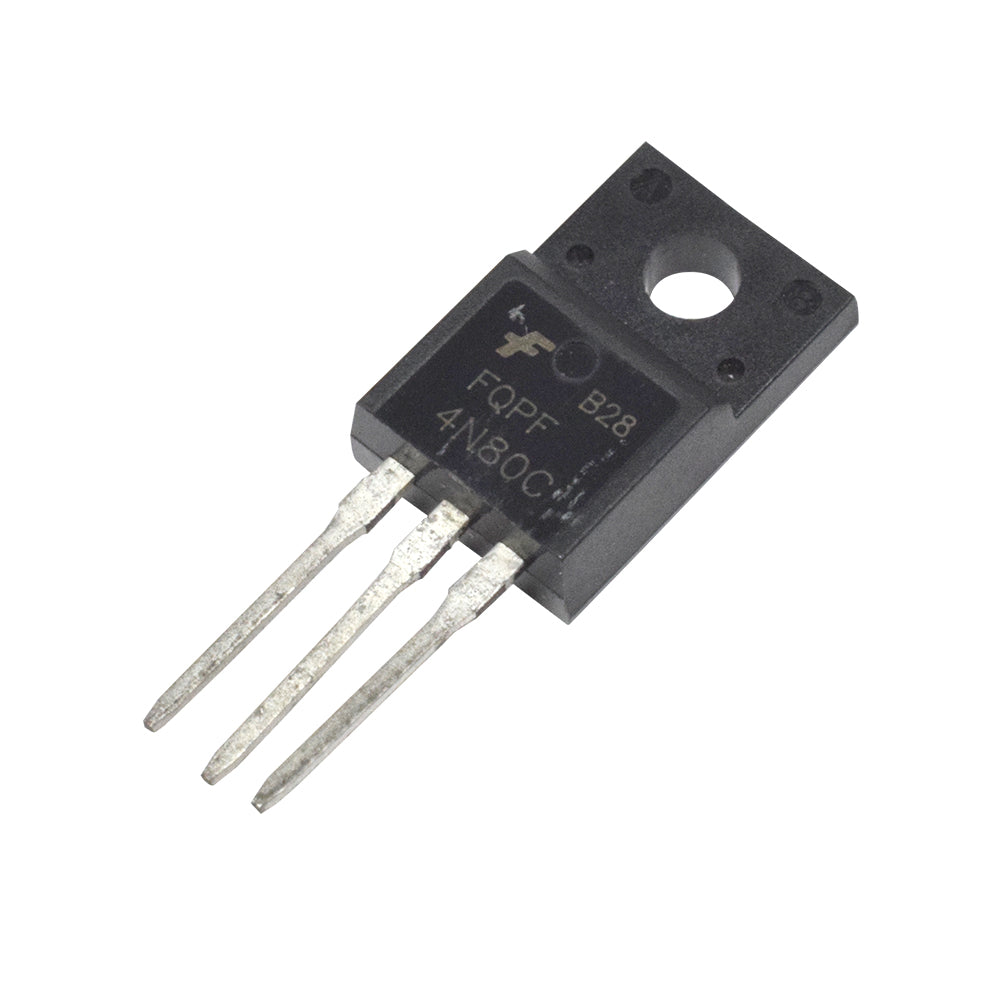 FQPF4N80 2A,800V N-Channel MOSFET - Electra Traders | Electronic Components & Gadgets India