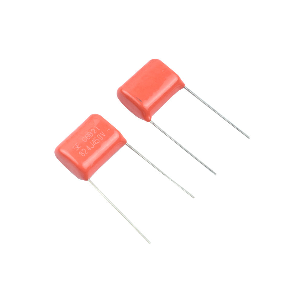 820nF 0.82uF 450V Polyester Film Capacitor - Electra Traders | Electronic Components & Gadgets India