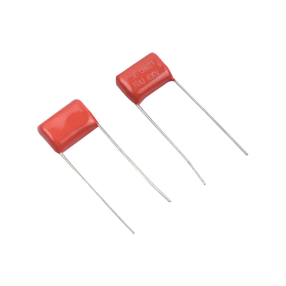 100nF 0.1uF 630V Polyester Film Capacitor - Electra Traders | Electronic Components & Gadgets India