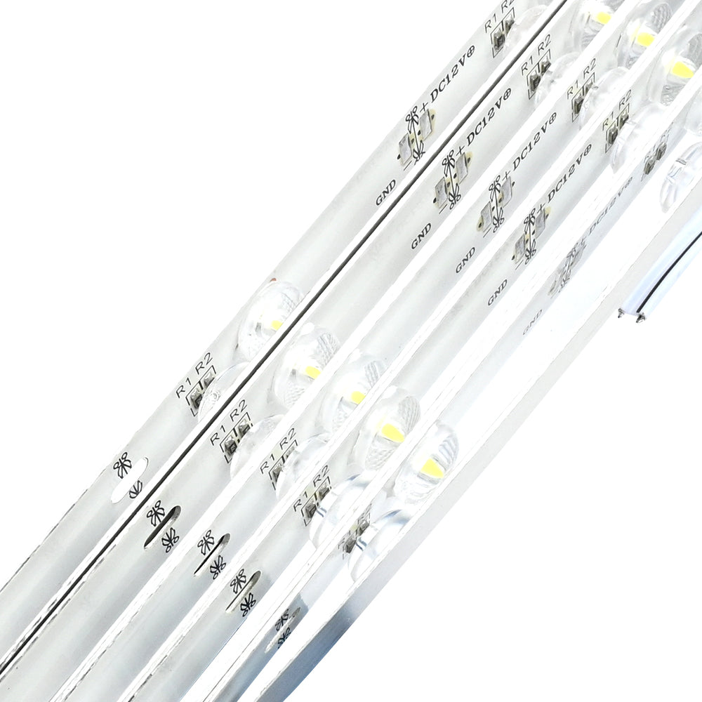 Hilight 12V 12W White Metal Core 1 Meter LED Strips - Electra Traders | Electronic Components & Gadgets India