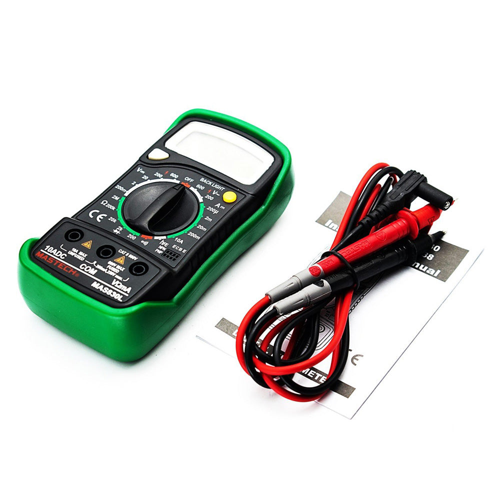 Mastech MAS830L Digital Multimeter - Electra Traders | Electronic Components & Gadgets India