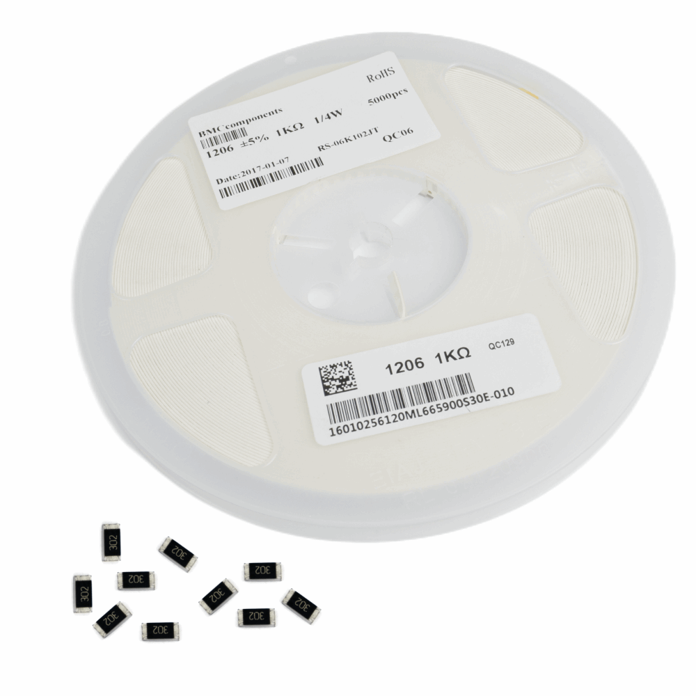 2.2k ohm (222) 5% SMD Resistor 1206 - Electra Traders | Electronic Components & Gadgets India