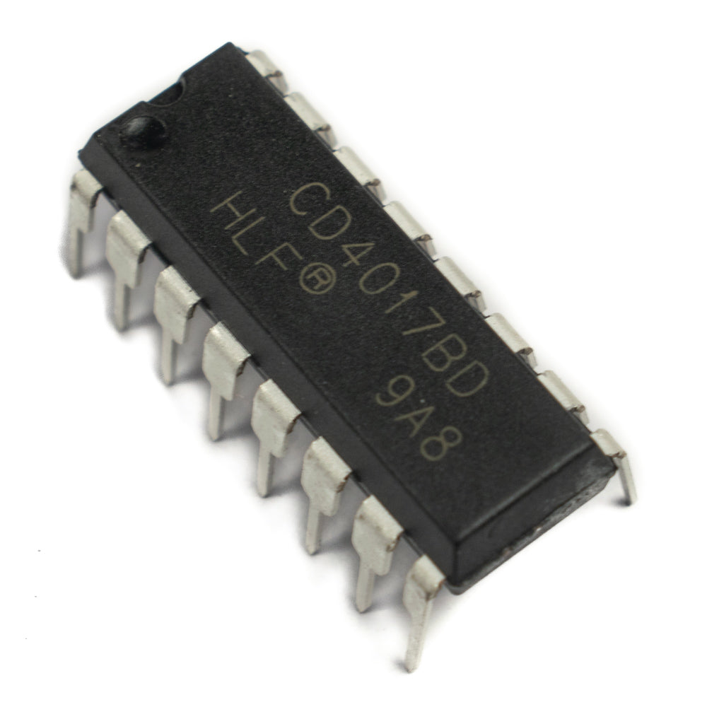 CD4017 Decade Counter IC DIP-16 Package - Electra Traders | Electronic Components & Gadgets India