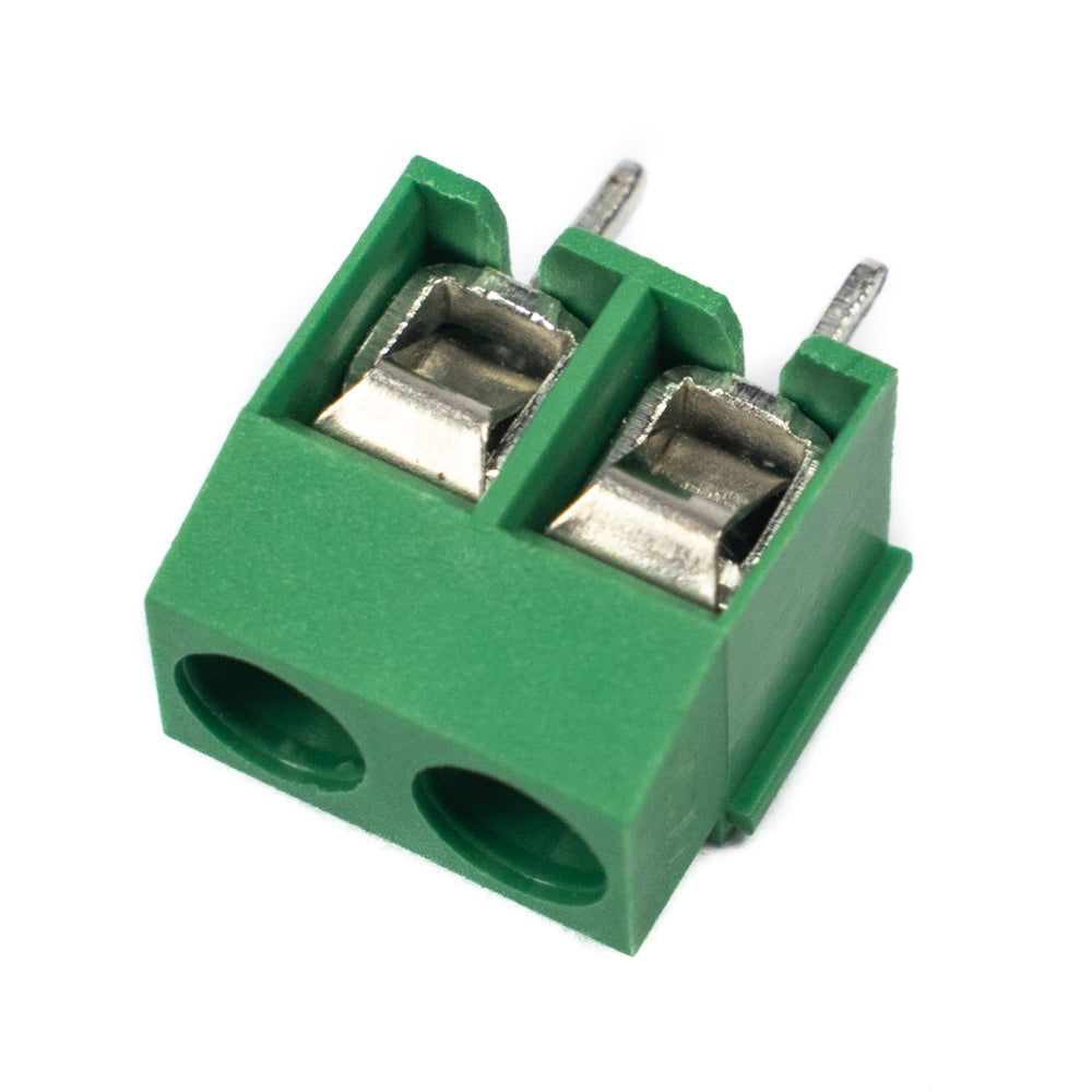 2 Pin Screw Type PCB Terminal Block 126-5.0 (5mm Pitch) - Electra Traders | Electronic Components & Gadgets India
