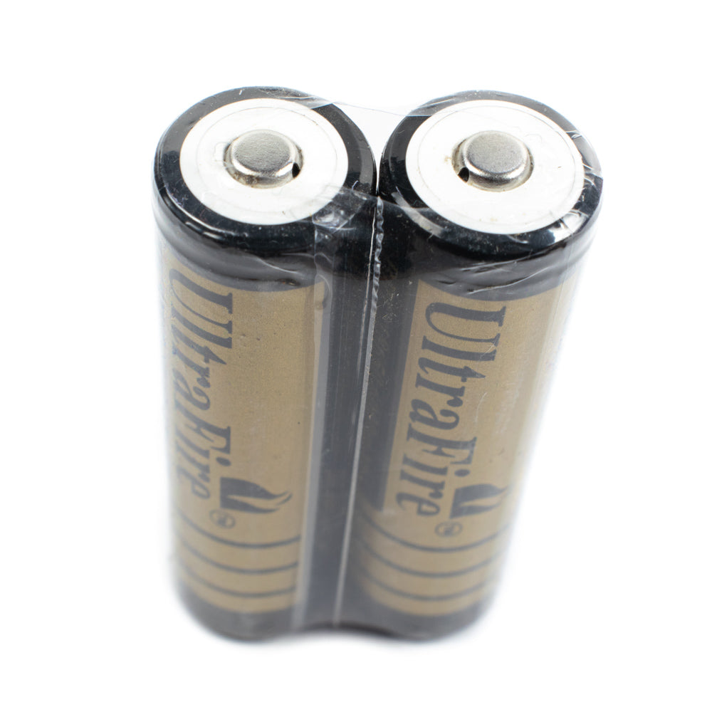 Ultrafire 3.7V 6000mAh BRC 18650 Lithium Ion Battery Pair with Tip Top - Electra Traders | Electronic Components & Gadgets India