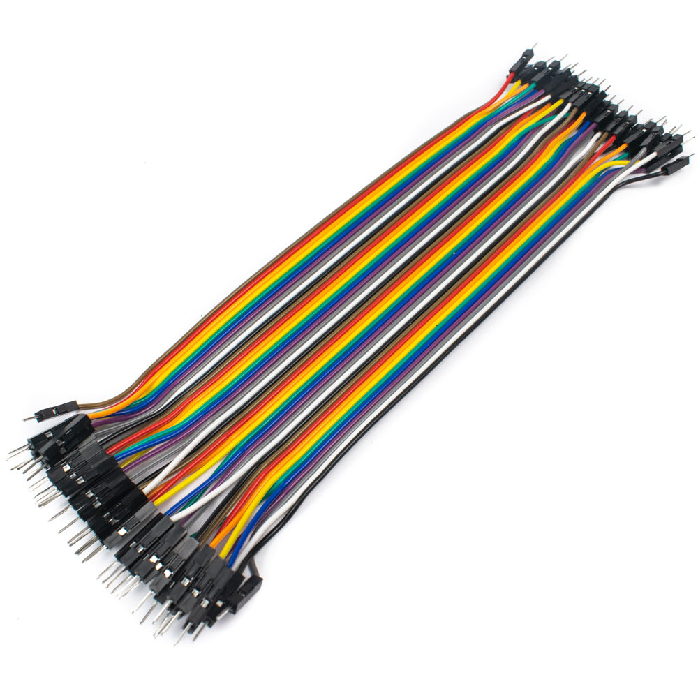 Jumper Wire (Male to Male) - Electra Traders | Electronic Components & Gadgets India