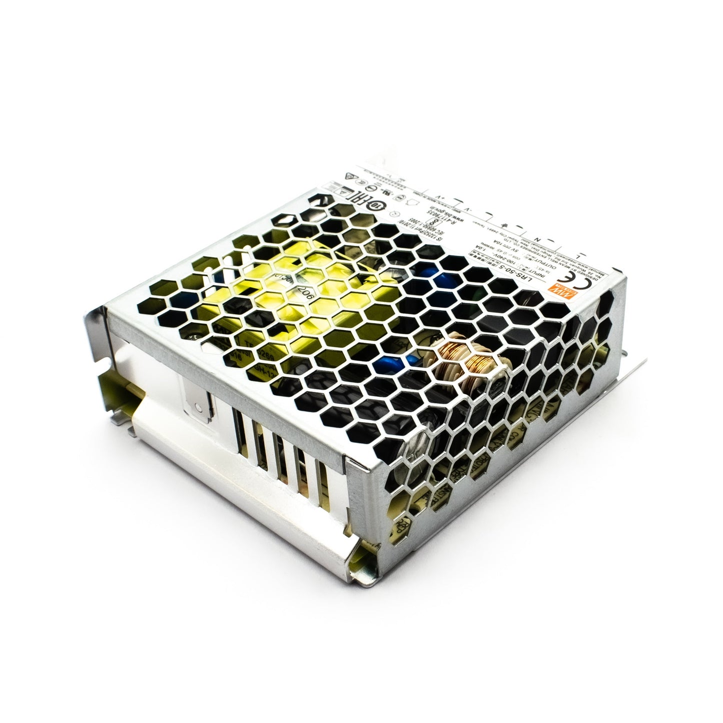 5V 50W Meanwell SMPS (LRS-50-5) - Electra Traders | Electronic Components & Gadgets India