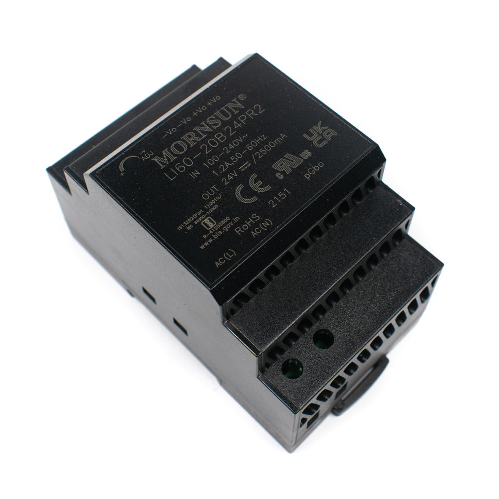 24V 2.5A Mornsun Power Supply (LI60-20B24PR2) - Electra Traders | Electronic Components & Gadgets India