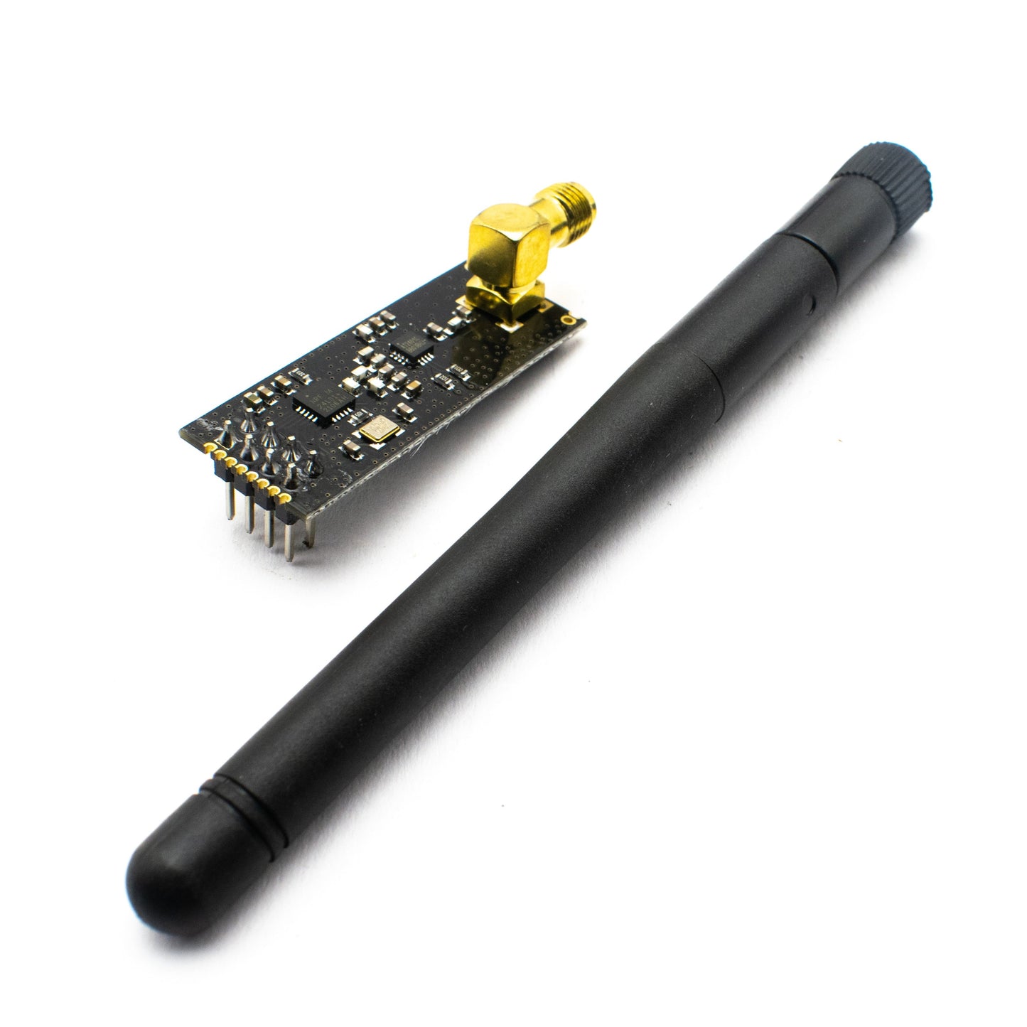 NRF24L01+PA+LNA 2.4Ghz Antenna Wireless Transceiver Module - Electra Traders | Electronic Components & Gadgets India