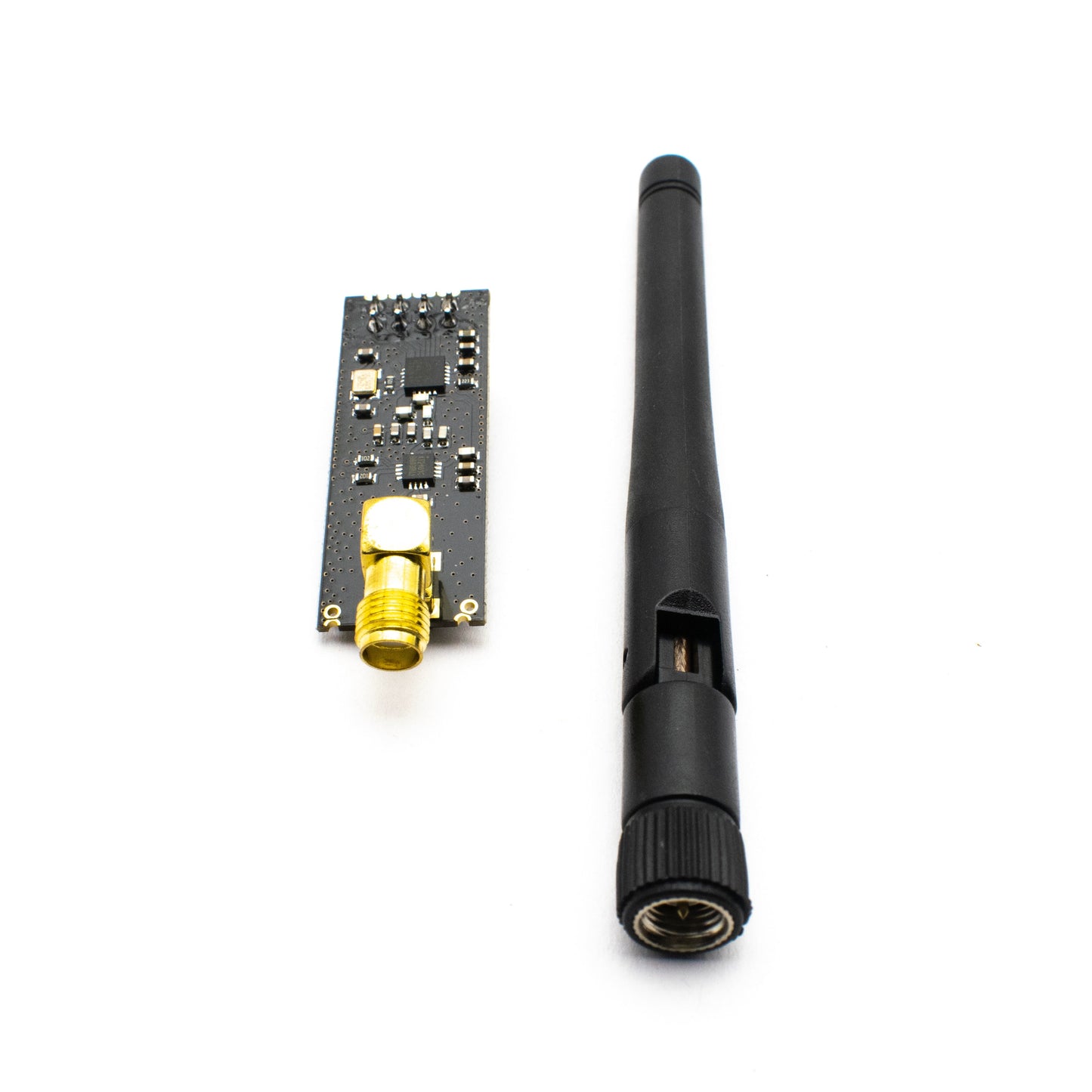 NRF24L01+PA+LNA 2.4Ghz Antenna Wireless Transceiver Module - Electra Traders | Electronic Components & Gadgets India