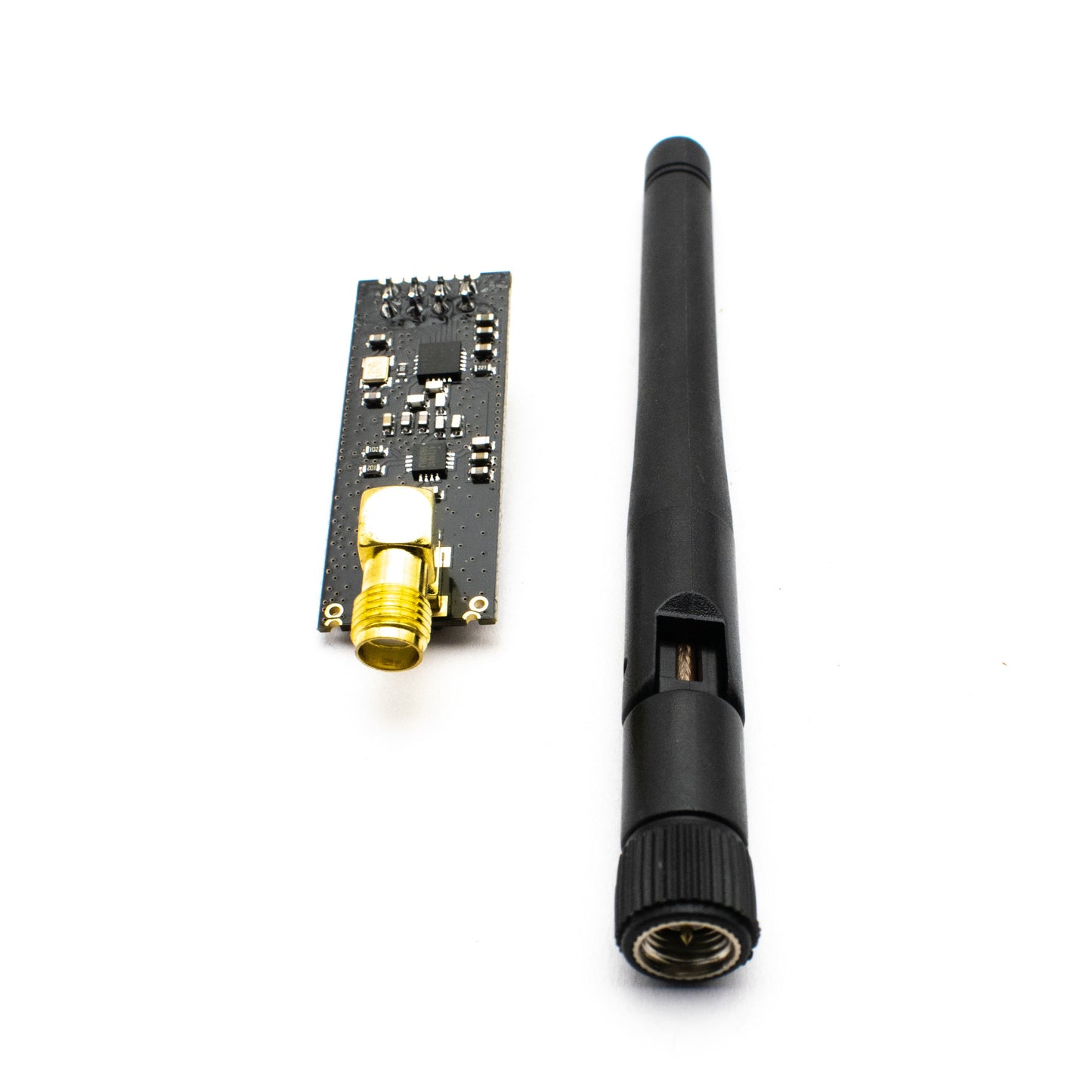 NRF24L01+PA+LNA 2.4Ghz Antenna Wireless Transceiver Module - Electra Traders | Electronic Components & Gadgets India