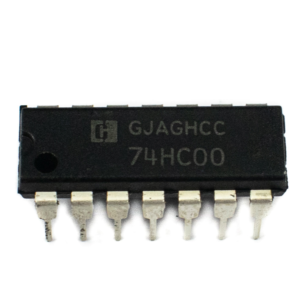 74HC00 Quad 2 Input NAND Gate IC (7400 IC) DIP-14 Package - Electra Traders | Electronic Components & Gadgets India