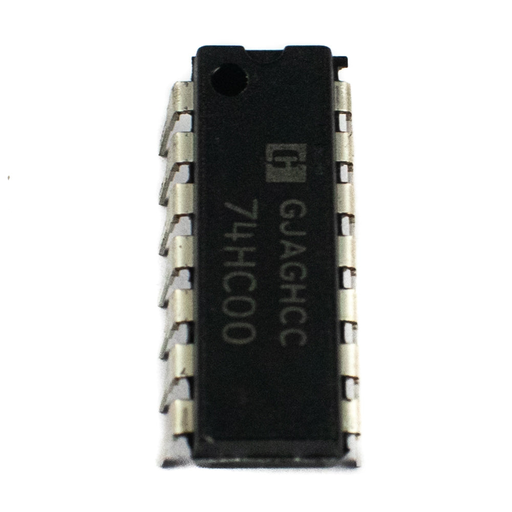 74HC00 Quad 2 Input NAND Gate IC (7400 IC) DIP-14 Package - Electra Traders | Electronic Components & Gadgets India