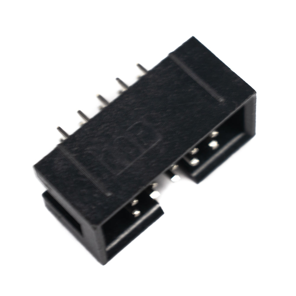 10 Pin FRC Shrouded Male Box Connector - Electra Traders | Electronic Components & Gadgets India