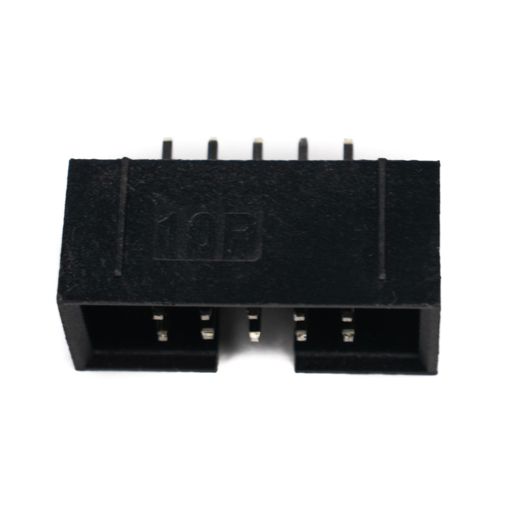 10 Pin FRC Shrouded Male Box Connector - Electra Traders | Electronic Components & Gadgets India