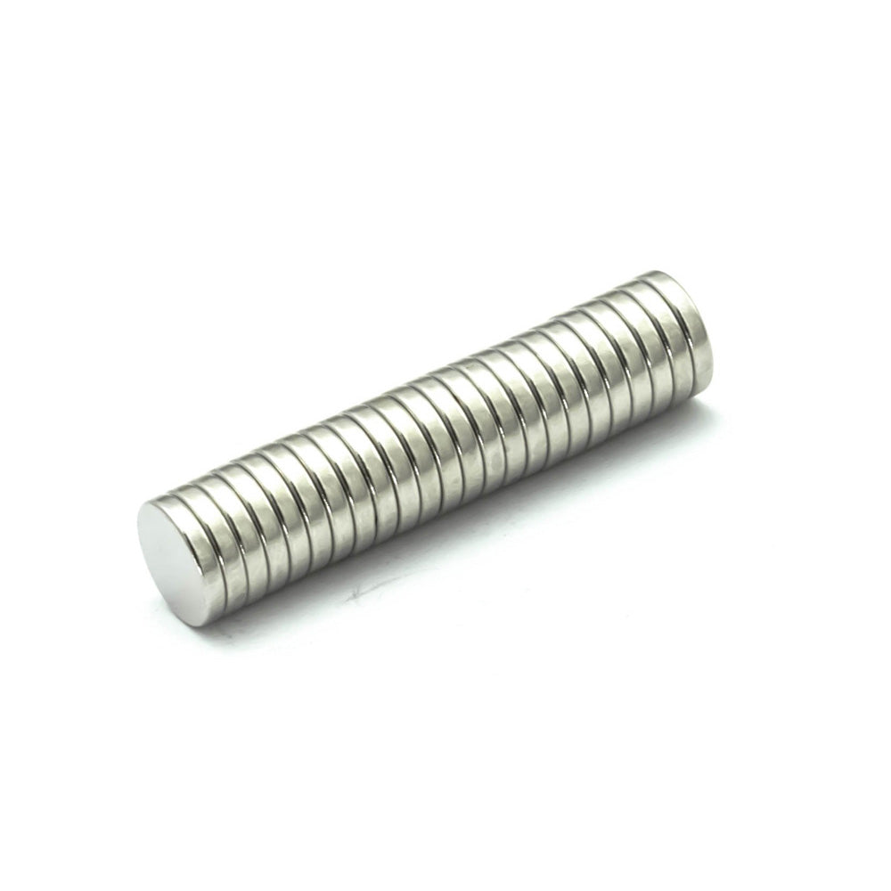 10 x 2mm Neodymium Magnet Cylindrical - Electra Traders | Electronic Components & Gadgets India