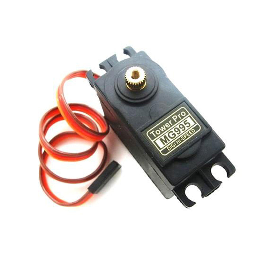Tower Pro MG995 Metal Gear Servo Motor (180° Rotation) - Electra Traders | Electronic Components & Gadgets India