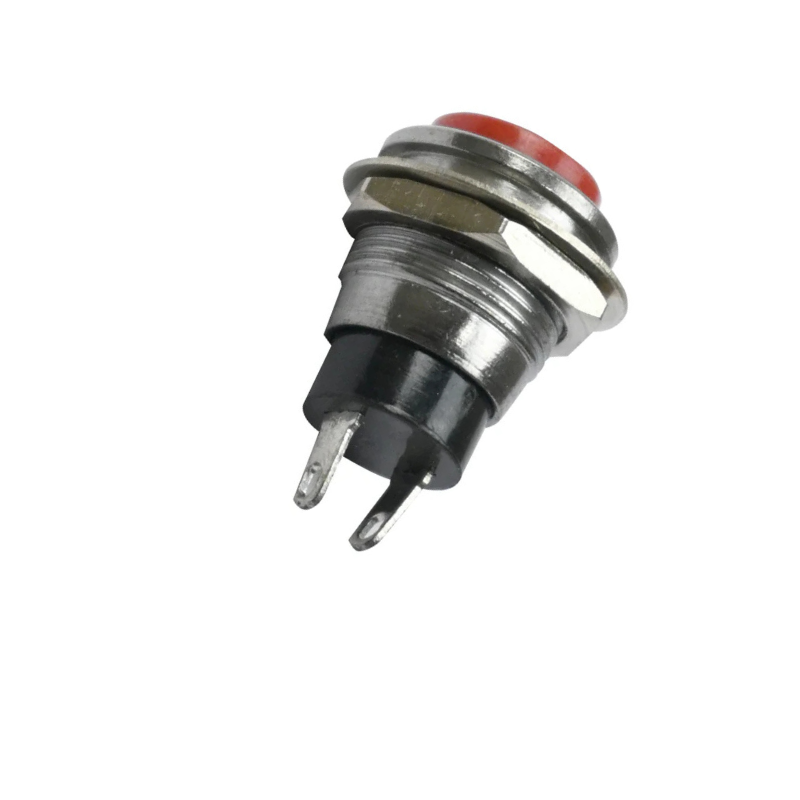 1.5A 250V Red Momentary Push Button Switch - Electra Traders | Electronic Components & Gadgets India