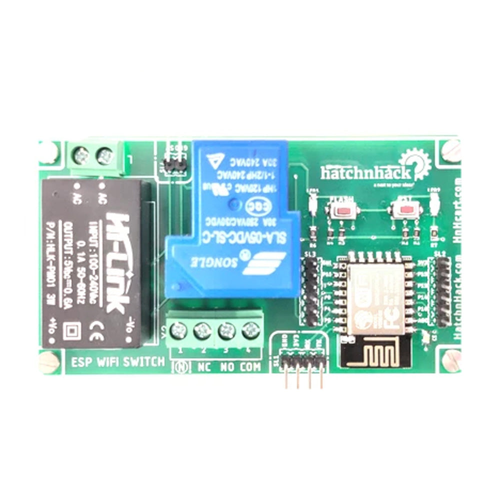 Wifi Enabled Switch for Heavy Loads with ESP8266 and Hi-Link Power Supply - Electra Traders | Electronic Components & Gadgets India