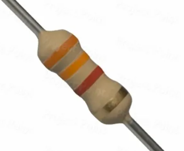 3.3k ohm 1/2 Watt Through Hole Resistor - Electra Traders | Electronic Components & Gadgets India