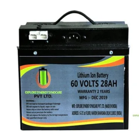 60V 28Ah Lithium Ion Battery for Electric Vehicle - Electra Traders | Electronic Components & Gadgets India