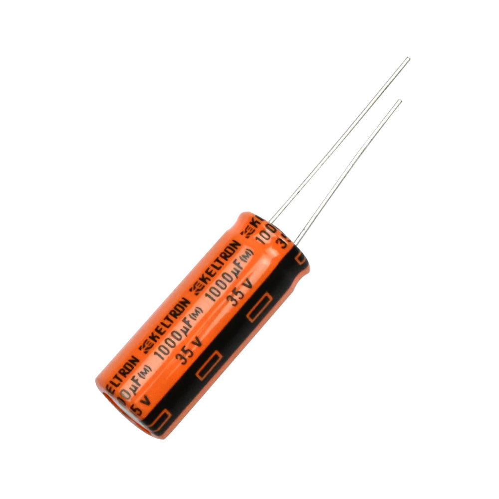 1000uf 35V Electrolytic Capacitor - Electra Traders | Electronic Components & Gadgets India