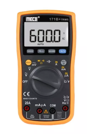 Meco 171B+ TRMS Digital Multimeter - Electra Traders | Electronic Components & Gadgets India