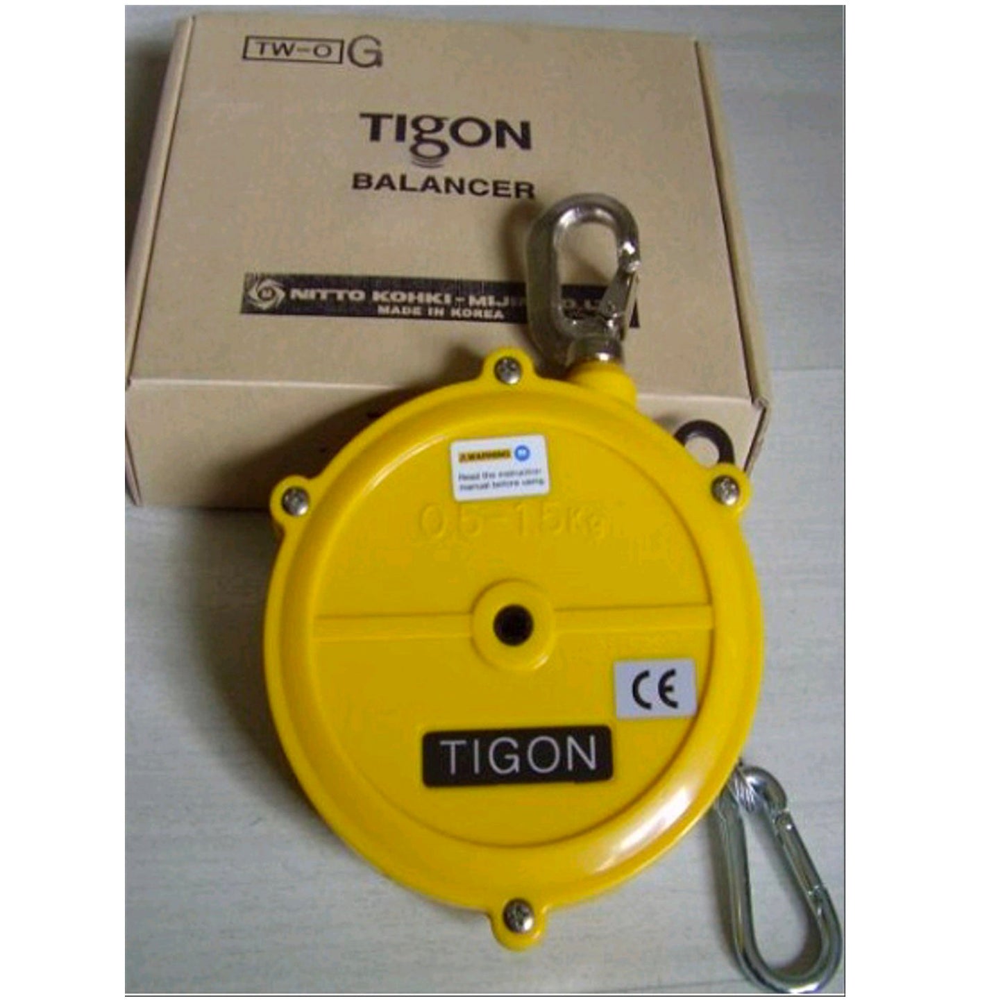 Nitto Kohki Tigon TW0 Spring Balancer 0.5~1.5kg Capacity - Electra Traders | Electronic Components & Gadgets India