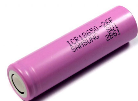 Samsung ICR18650-26F 2600mAh Li-Ion Battery - Electra Traders | Electronic Components & Gadgets India