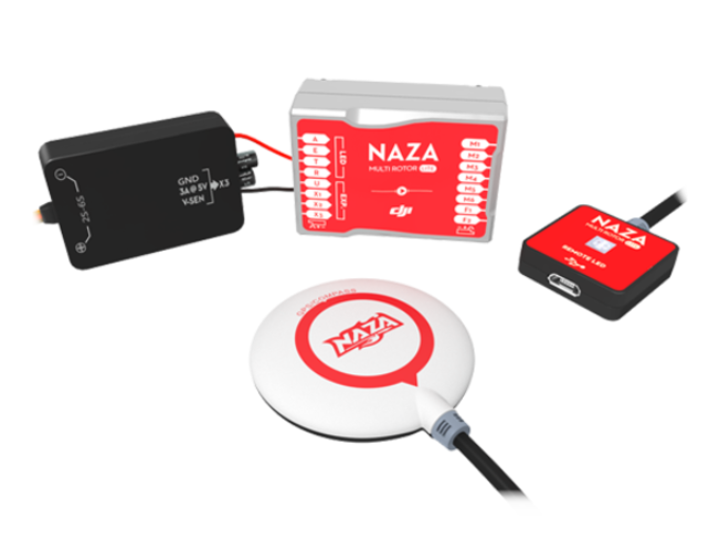 DJI Naza M Lite Flight Controller with GPS/Compass - Electra Traders | Electronic Components & Gadgets India