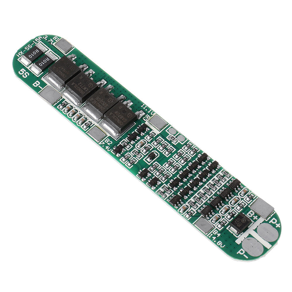 21V BMS 5S 15A 18650 Lithium Battery Protection board - Electra Traders | Electronic Components & Gadgets India