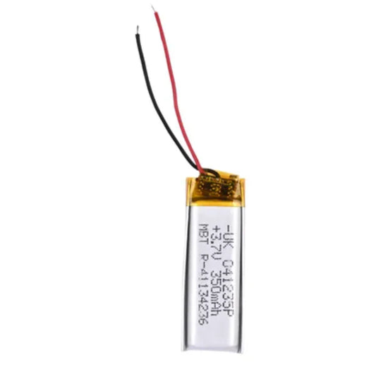 041235 350MAH 3.7V Lithium Polymer Battery