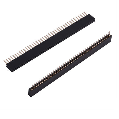 1.27mm 1—40 Pin Female Single Row Header Strip - Electra Traders | Electronic Components & Gadgets India
