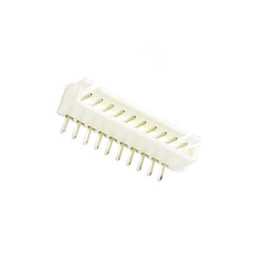 10 Pin JST Connector Male (90 degree) - 2.54mm Pitch - Electra Traders | Electronic Components & Gadgets India